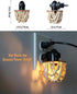 2-Pack Bohemian Plug in Night Light with Switch, Boho LED Night Lights Plug into Wall Socket, Soft Warm Baby Nursery