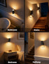 2-Pack Dimmable 90Rotatable 0-100LM 3000K 1W fesnne Night Light, Plug-in Night Light with Plug, Adjustable Brightness
