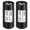 PATIKIL Motor Start Capacitor, 2 Pack 400-480uF/Mfd 125V 50/60Hz CD60 Run Capacitor for Electric Motor