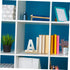 Decorative Wooden Bookends - A-Shaped Book Caddy for Desk Organization