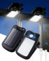 Clip on Solar Lights Outdoor, 60 LED Solar Motion Sensor Clamp on
