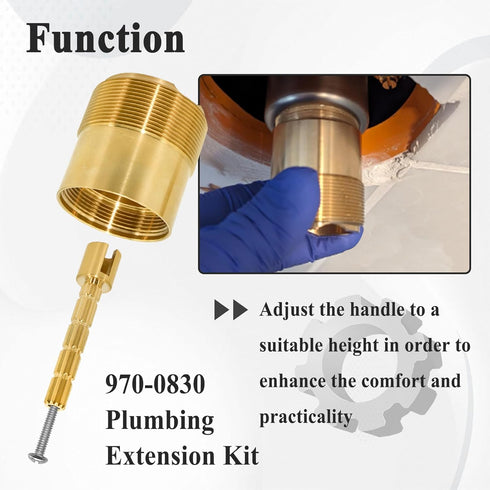 970-0830 Plumbing Extension Kit for Secure Fit Handle, Replacement Parts