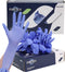 FINITEX Nitrile Disposable Gloves, Medical Exam Gloves - 100/1000 PCS Latex-free Examination Purple Chemo Gloves