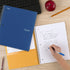 Five Star Spiral Notebooks Plus Study App, 6 Pack, 3 Subject, College Ruled, 150 Sheets, Black, Red, Green, Blue,