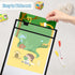 6 (10" 13"), Ufamrine Pcs Dry Erase Pockets Sleeves Black, Job Ticket Holders * Reusable Plastic Sleeves for Teacher