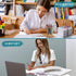 Zhanmai 20 Sets Employee Appreciation Gifts - Marble Sign Inspirational Spiral Notebooks with Motivational Pens