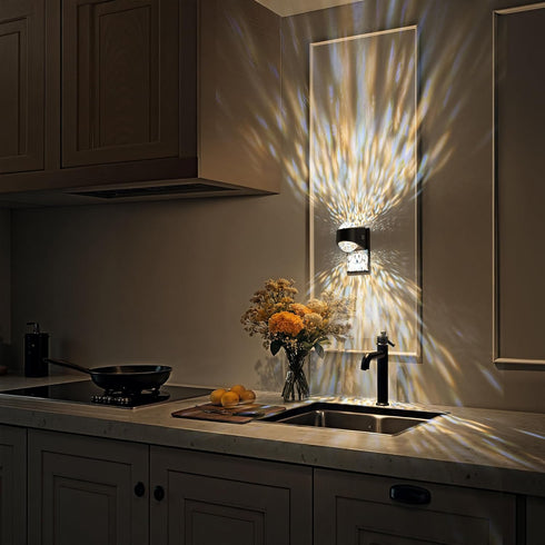 Dimmable Briignite Night Light, Night Lights Plug into Wall, LED Projector Night Light, Soft White for Bedroom