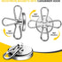 DIYMAG 200LBS Heavy Duty Magnetic Hooks - Strong Neodymium Hooks for Home, Office, Refrigerator, 4 Pack