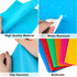 Plastic Folders with Pockets, 6 Color Heavy Duty Two Pocket Folder, Business Card Holder for Office High School