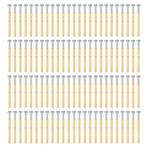 Spring Test Probes, 100Pcs P156-D High Accuracy Round Pogo Pins for PCB Board Testing