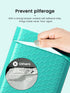 GSSSUSA Bubble Mailers 4x8 Inch, 50 Pack Padded Envelopes for Mailing Jewelry, Small Business, Teal