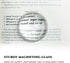 4Pcs 1.9inch Set QFkris Crystal Dome Magnifying Paperweight, Clear Distortion-Free Optics Convex Lens for Physics