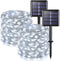 JMEXSUSS 2 Pack Solar String Lights Outdoor Waterproof, Each 33FT 100 LED