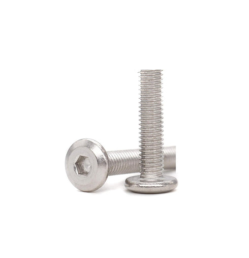 binifiMux M6 x 15mm Flat Head Socket Cap Allen Bolts, Pack of 20 Rivet Screws Connecting for Furniture