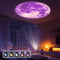 DZMaoDHeng Moon-Patterned Projection Light, with 5 Color Moon Options, Perfect for Creating a