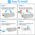 NineLeaf Compatible Toner Cartridge Replacement for E40/E20/E10/E16/E31, High Yield PC160 PC170 PC310 PC320 PC700 PC710