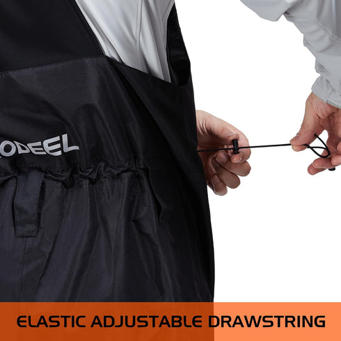 Set Rodeel Waterproof Jacket and Overalls Waterproof Rain Jacket Bid Suit Ultimate Protection for Outdoor Adventures