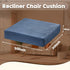 Yueyocici Corduroy Recliner Seat Cushion, Large High Density Foam Square Seat Cushion for Recliner Chair, Office Chair