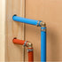 Waterline Pipe Repair Kit for PEX, Copper, CPVC Pipe, Includes Removal Tool, Deburring Tool, 2 Brass Couplings