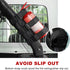 Ohleats Roll Bar Fire Extinguisher Holder, Adjustable Fire Extinguisher Mount Strap with American Flag Pattern, Car