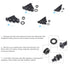 1220 Pieces M2 M3 M4 M5, 10.9 Grade Alloy Steel Hex Button Head Cap Bolts Screws Nuts Washers Assortment