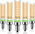 FanNicoo E12 LED Bulb 100w Equivalent 1200lm 2700K Led Candelabra Bulbs Warm