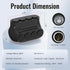 Single-Sided Entry 4 Port Insulated Connector, Multi Tap Connector for 4-14 AWG Aluminum to Copper Wire, 6 Pack