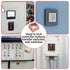 2 Pcs Emergency Stop Button Cover, Transparent Plastic Push Button Switch Lockout Protection Cover
