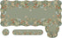 iLeadon Desk Mat Set, Desk Mat with Wrist Support Stitched Edges, Large Mouse