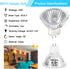 MR16 Halogen Bulb 35W Dimmable 12V GU5.3 Bi-pin Base Spotlight, 6 Pack for Landscape Lights and Track Lights