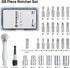 SHARDEN 28pcs Mini Ratchet Set, Right Angle Screwdriver and Bit with Metric Socket Set for Tight Spaces