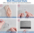 200 Commercial Paper Towel Dispenser Wall Mount, Large Capacity Sheets, No Drilling Adhesive, & Home Use for Bathroom