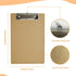 HappyHapi 15 Pack Mini Clipboards, 6 x 9 Inches A5 Small Clipboards for Home, Office, School Classroom Supplies