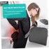 Ergonomic Memory Foam Lumbar Support Cushion | Ideal for Office Chairs & Car Use