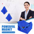 Nuenen Magnetic Cleaning Cloth, Microfiber Dry Erase Eraser, Reusable Washable Dry Erasers for Office Classroom