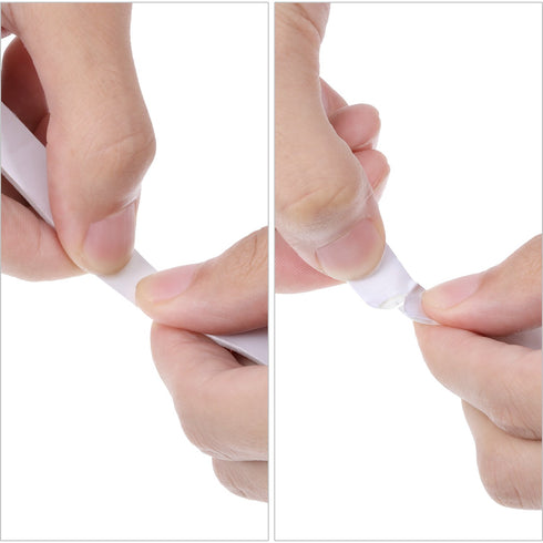 Tatuo 2 Rolls Double Sided Foam Tape, 1/2 inches by 50 Feet, White PE Foam Tape for DIY Craft Picture Poster Hanging