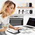 Onlyesh Budget Binder with Cash Envelopes, 28Pcs Money Organizer for Cash, Marble 6-Ring Money Saving Binder (Black).