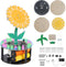 Sunflower Soldering Project, ICSTATION Light Chasing Sunflower Soldering Practice Kit with RGB