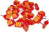 Orange Reflective Wing Tacks (Pack of 50) Trail Tacks, Glow Tacks, Hiking Markers, Trail Marking Tacks, Mark Trail Reflective Thumb Tacks for Hunting, Orange Tacks with Included LED Keychain Light