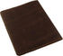 Rustic Ridge Refillable Leather Composition Notebook, Leather Notebook Cover, Vintage Brown Composition Notebook