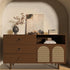 31.5x80inch Counter BAYYA Extra Wide Wood Grain Peel and Stick Wallpaper Brown Thick Light Walnut Contact Paper