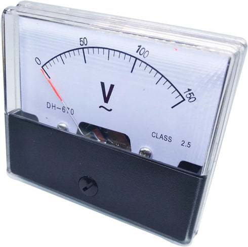 Analog Panel Volt Voltage Meter Voltmeter Gauge DH-670 0-150V AC by CGjiogujio