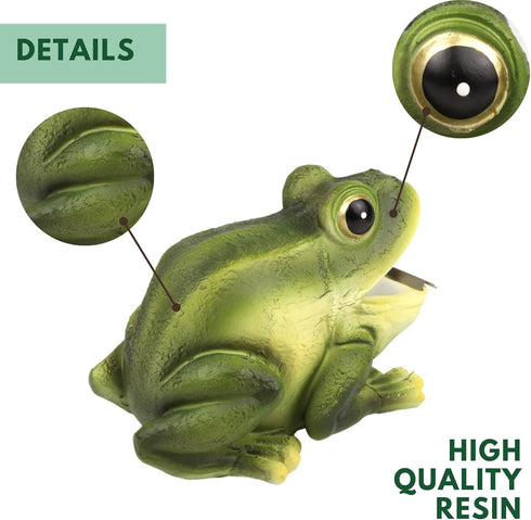 Tree Frog Tape Dispenser - Office Desk Accessory Gift, 5.5" x 4" x 3.75"