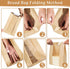 13.7x8.3x3.5in 50 Pack Aimyoo Homemade Sourdough Bread Bags, Stripe Bakery Bags with Window & Seal Stickers