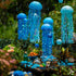 Avoseta (15pcs, Jellyfish Paper Lanterns and Bubbles - Under Sea Party Decorations, Mermaid Party Decor, Mermaid