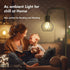 6W Bulb, Industrial Floor Lamp, LED Standing Lamp Modern with LED Foot Switch, Metal Tall Lamps for Living Room