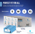 Disposable Nitrile Gloves, Latex and Powder Free, Food Safe Cooking Gloves - Black