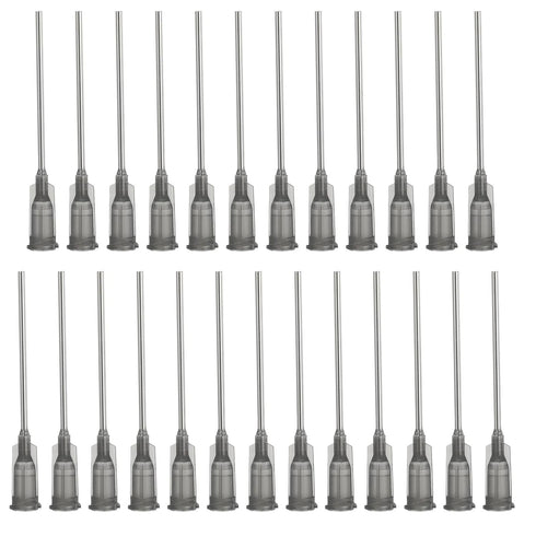 PATIKIL Blunt Tip Dispensing Needles 1.5 Inch, 25 Pcs 16G Industrial Liquid Dispenser Needle with Lure Lock