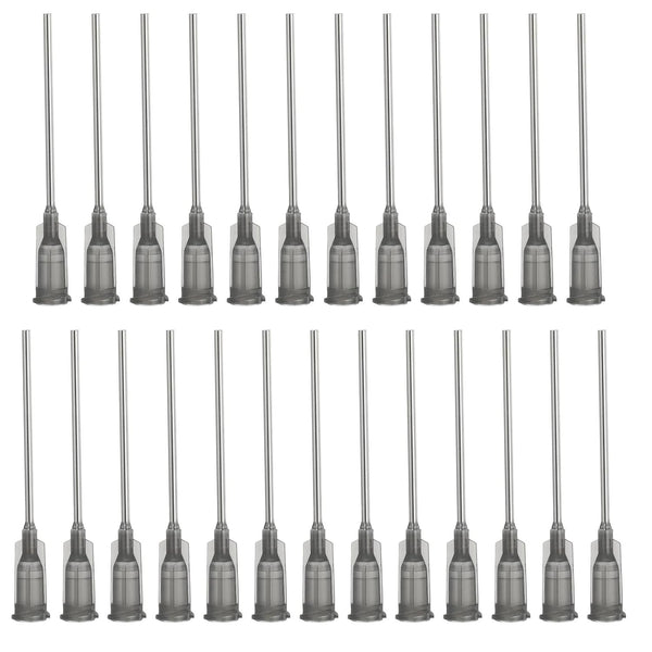 PATIKIL Blunt Tip Dispensing Needles 1.5 Inch, 25 Pcs 16G Industrial Liquid Dispenser Needle with Lure Lock