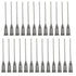 PATIKIL Blunt Tip Dispensing Needles 1.5 Inch, 25 Pcs 16G Industrial Liquid Dispenser Needle with Lure Lock